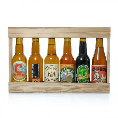 Lot de bières de micro-brasseries artisanales du Sud Ouest 6x33cl Lot de bières de micro-brasseries artisanales du Sud Ouest 6x33cl