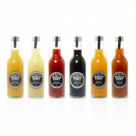 Lot de 6 Nectars de fruits artisanaux Patrick Font 6x25cl Lot de 6 Nectars de fruits artisanaux Patrick Font 6x25cl