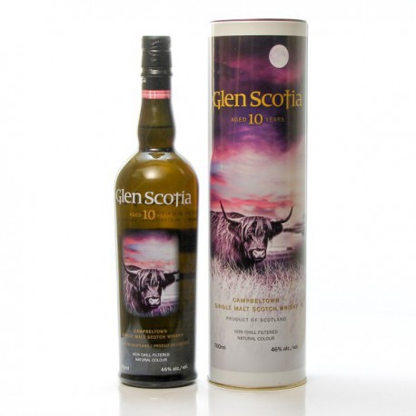 Whisky Glen Scotia 10 ans 46° 70cl Whisky Glen Scotia 10 ans 46° 70cl