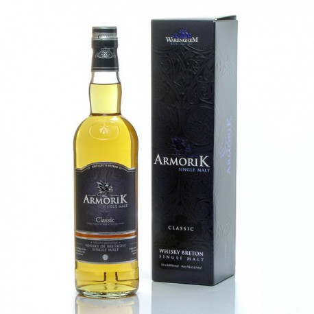 Whisky Breton Armorik Classic single malt 46° 70cl Whisky Breton Armorik Classic single malt 46° 70cl
