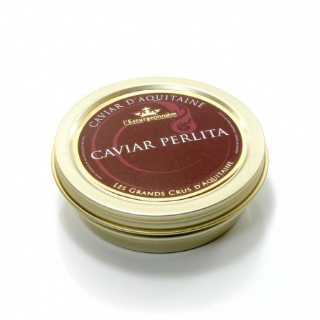 Caviar d'Aquitaine Perlita de l'Esturgeonniere 50g Caviar d'Aquitaine Perlita de l'Esturgeonniere 50g