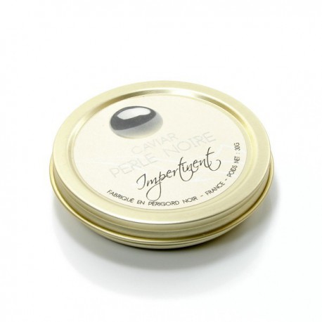 Caviar d'Esturgeon -L'impertinent- La perle du Perigord Noir 30g Caviar d'Esturgeon -L'impertinent- La perle du Perigord Noir 30g