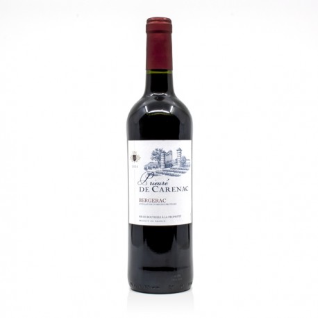 Prieuré de Carenac AOP Côtes de Bergerac Rouge 2021 75cl