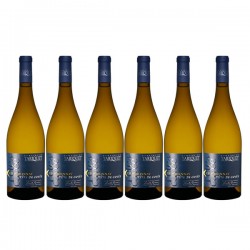 Carton de 6 bouteilles de Domaine du Tariquet Chardonnay Tête de Cuvée 2020, 75cl