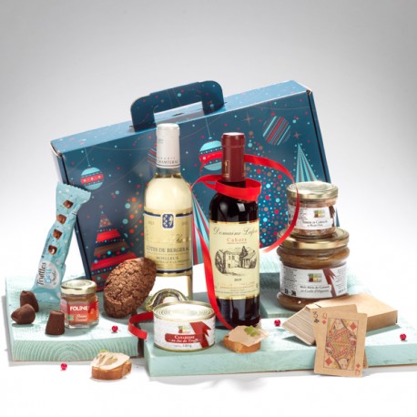 Coffret cadeau gourmand et gourmet