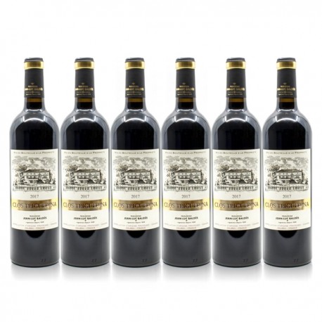 Promotion de 6 Bouteilles Clos Triguedina AOC Cahors 2018 6 x 75cl