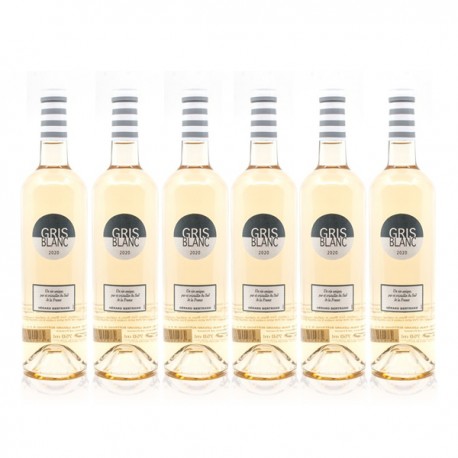 Promotion de 6 Bouteilles Domaine Gérard Bertrand Gris Blanc IGP Pays d'Oc Rosé 2021 6 x 75cl