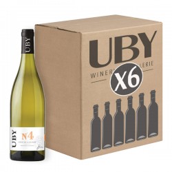 Carton de 6 Bouteilles DOMAINE UBY Gros et Petit Manseng N°4 75 cl