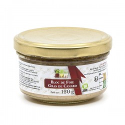 Bloc de Foie Gras de Canard 120g Twist Off