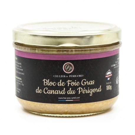 BLOC DE FOIE GRAS DE CANARD 120g Twist Off
