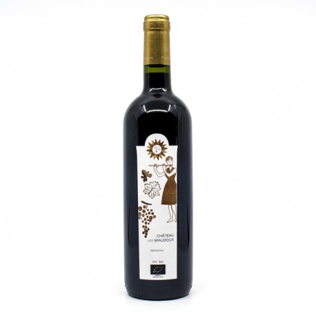 CHATEAU MIAUDOUX AOC BERGERAC ROUGE BIO 75cl