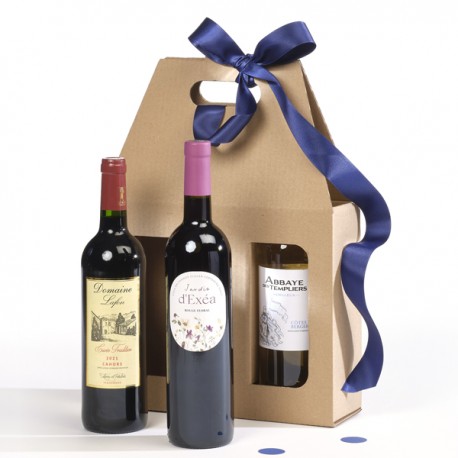 Coffret vins 3 bouteilles