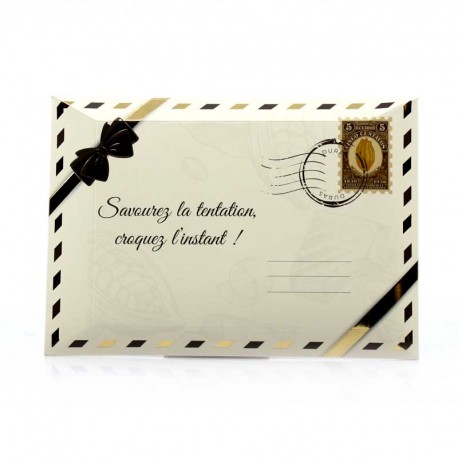 Enveloppe Assortiment 6 Chocolats Maison Guinguet Artisan Chocolatier 48g Enveloppe Assortiment 6 Chocolats Maison Guinguet Artisan Chocolatier 48g