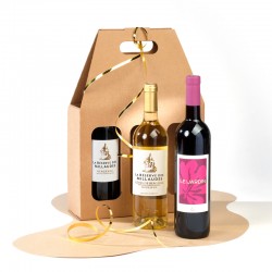 Coffret vins 3 bouteilles