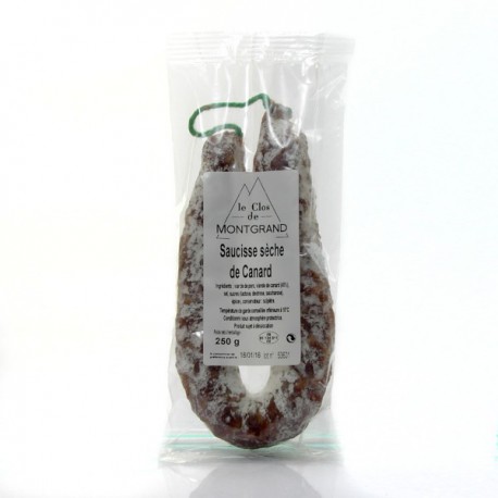 Saucisse artisanale de Canard 250g