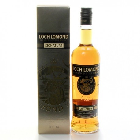 Whisky Ecosse Loch Lomond Signature et son Etui Blend Scotch 40° 70cl