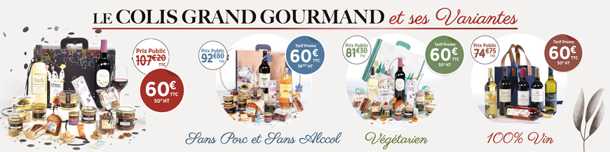 Colis Grand Gourmand et variantes