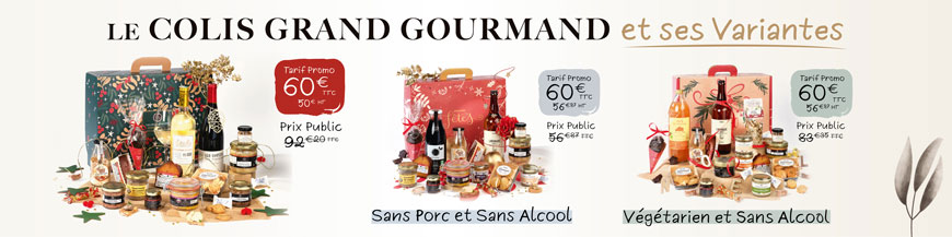 Colis Grand Gourmand et variantes