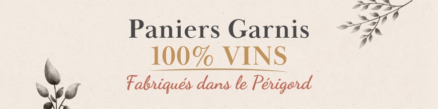 CSE et Pros - Paniers Garnis 100% Vins