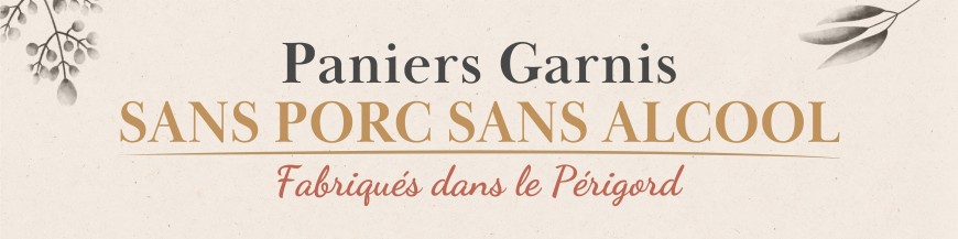 CSE et Pros - Paniers Garnis sans porc sans alcool