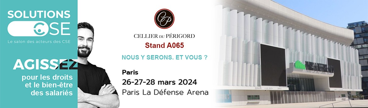 Salon Solutions CSE Paris La Défense Arena du 26 au 28 mars 2024
