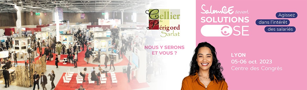 Salon des élus de CSE et responsables de groupes de Lyon / Centre des Congrès, les 5 et 6 octobre 2023