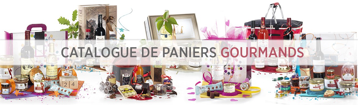 Catalogue de paniers gourmands